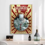 poster clown vintage pennywise 1