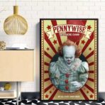 poster clown vintage pennywise 1