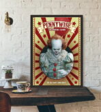 poster clown vintage pennywise 1