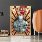 poster clown vintage pennywise 1