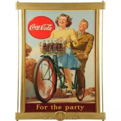 vintage kriegs coca cola poster