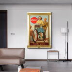 vintage kriegs coca cola poster