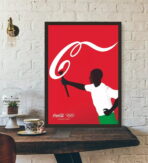 vintage coca cola poster olympische spiele