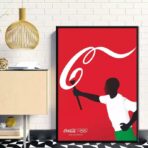 vintage coca cola poster olympische spiele