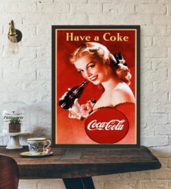 vintage coca cola poster 2