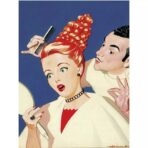 vintage friseur poster 1