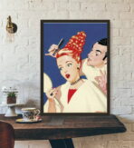vintage friseur poster 1