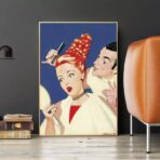 vintage friseur poster 1