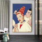 vintage friseur poster 1