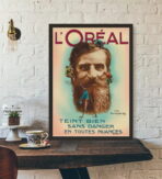 vintage frisuren poster