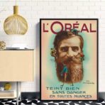 vintage frisuren poster