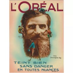 vintage frisuren poster