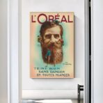 vintage frisuren poster