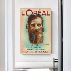 vintage frisuren poster