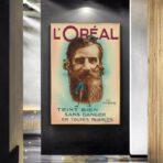 vintage frisuren poster