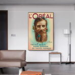 vintage frisuren poster
