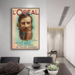 vintage frisuren poster