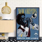 buntes jazz vintage poster