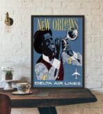 buntes jazz vintage poster
