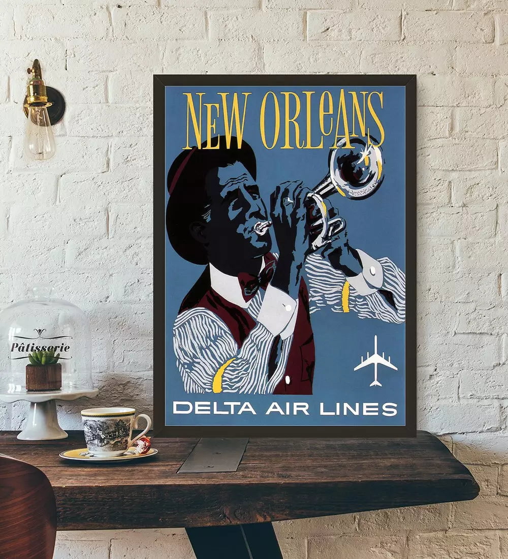 buntes jazz vintage poster
