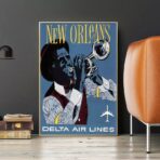 buntes jazz vintage poster