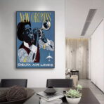buntes jazz vintage poster