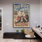 vintage kampfplakat