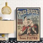 vintage kampfplakat
