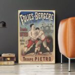 vintage kampfplakat