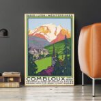 poster combloux 1