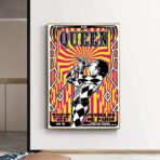 vintage rock konzert poster paris