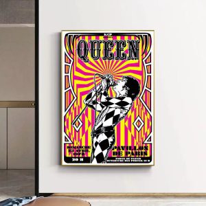 vintage rock konzert poster paris