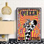 vintage rock konzert poster paris