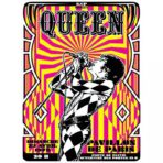 vintage rock konzert poster paris