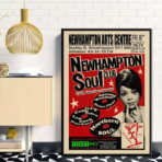 vintage soul konzertplakat
