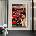 vintage soul konzertplakat