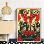 vintage rock konzertplakat