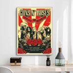 vintage rock konzertplakat