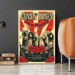 vintage rock konzertplakat