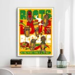 vintage reggae konzertplakat