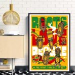vintage reggae konzertplakat
