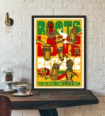 vintage reggae konzertplakat