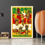 vintage reggae konzertplakat