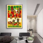 vintage reggae konzertplakat