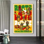 vintage reggae konzertplakat