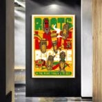 vintage reggae konzertplakat