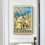 poster korsika vintage