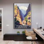 vintage cote dazur poster 1