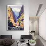 vintage cote dazur poster 1