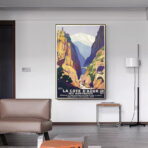vintage cote dazur poster 1